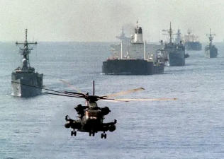 护航联盟全线哑火，走投无路的特朗普竟然算计到中国头上了？